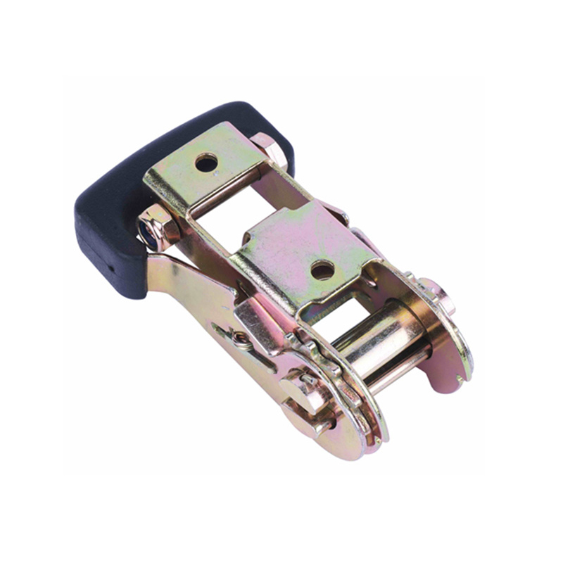 25mm x 1500kg rubber handle ratchet buckle